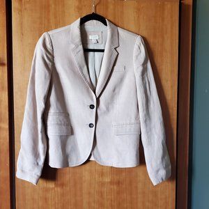 J. Crew Factory Linen Jacket
